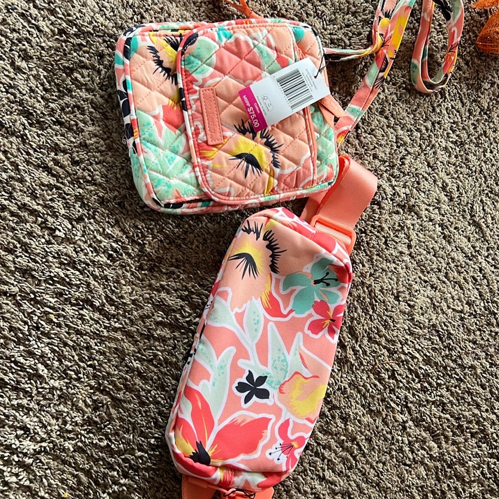 Vera Bradley NWT hipster and belt bag sold together